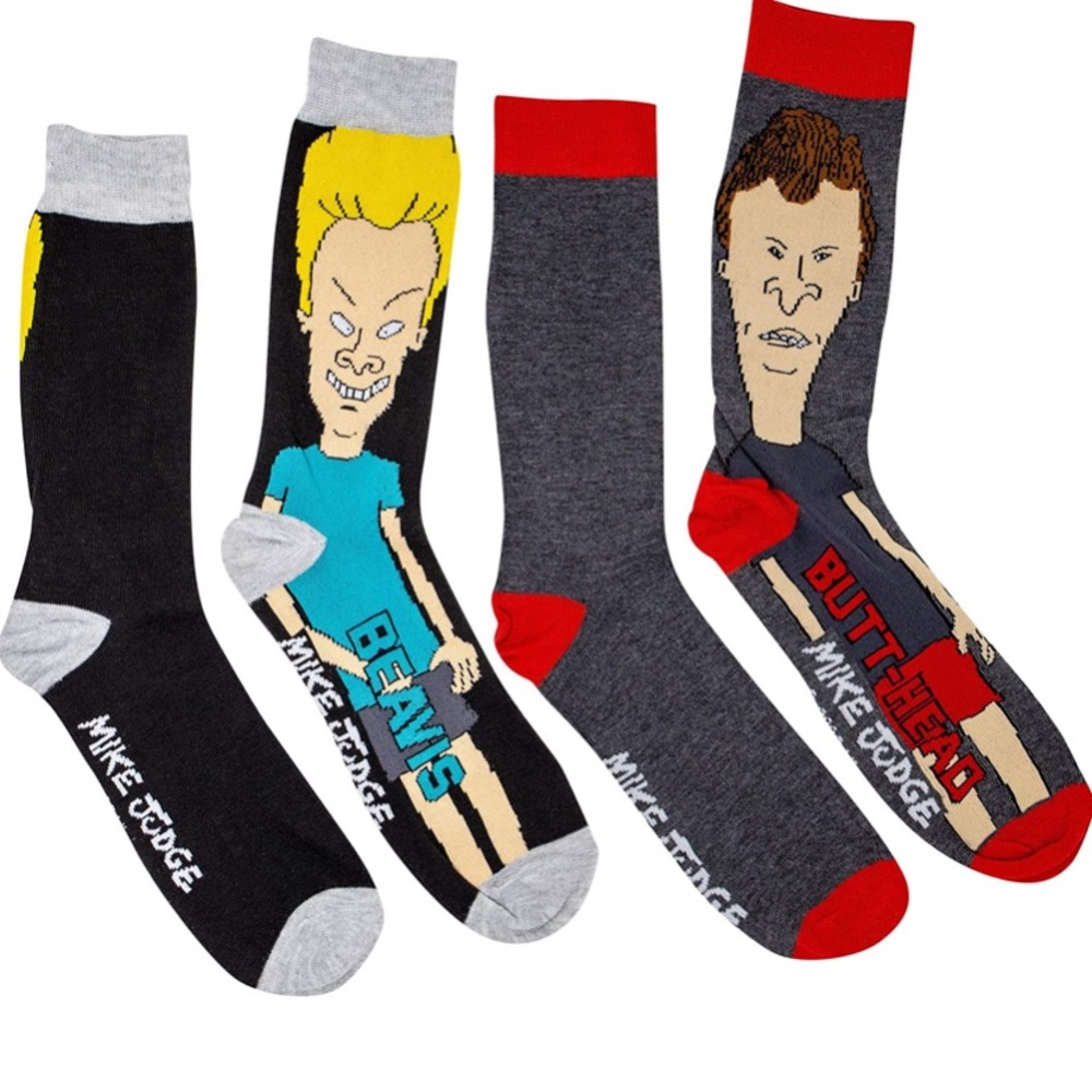 Beavis and Butthead Socks - Picture 1 of 1